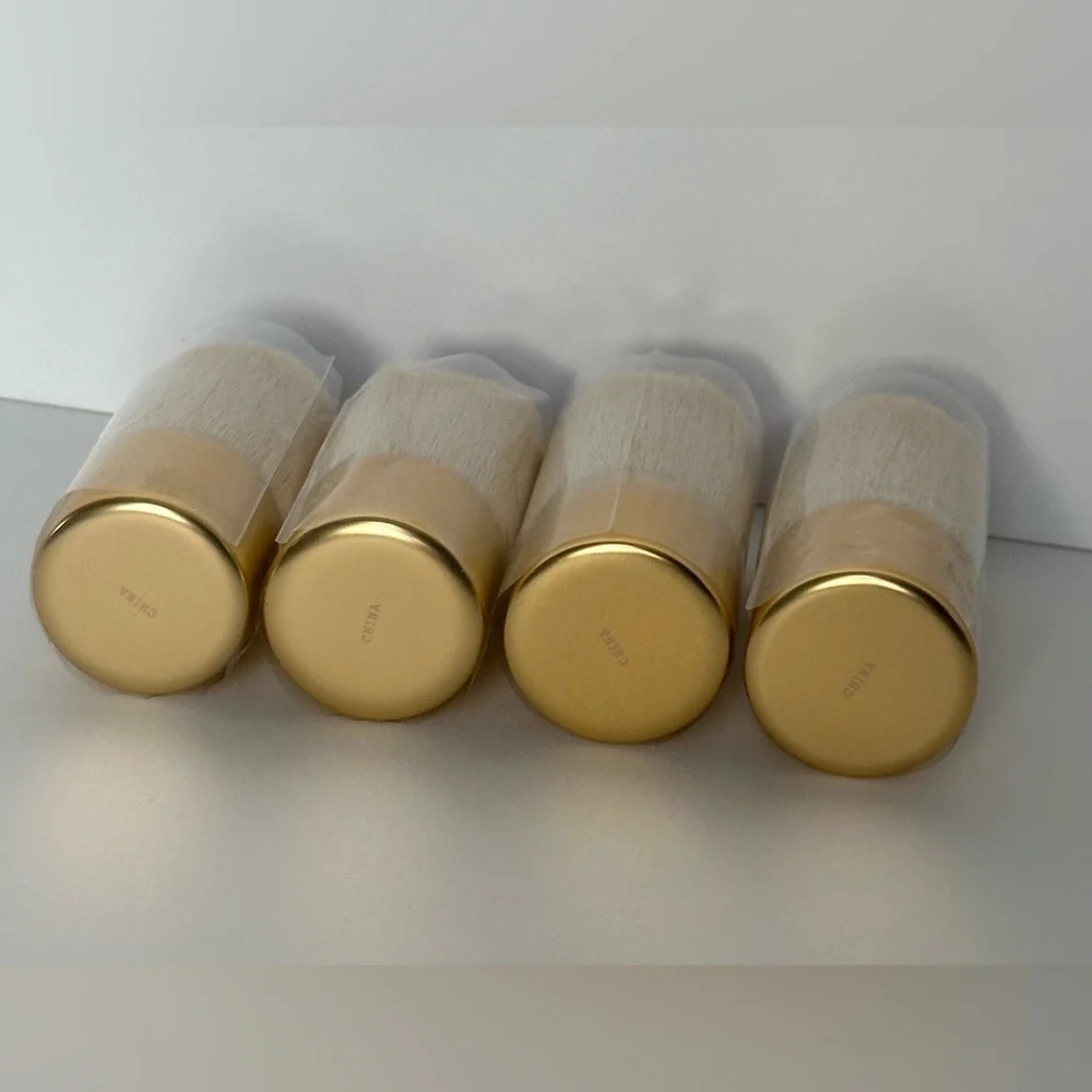 Set of Four Kabuki Make Up Brushes